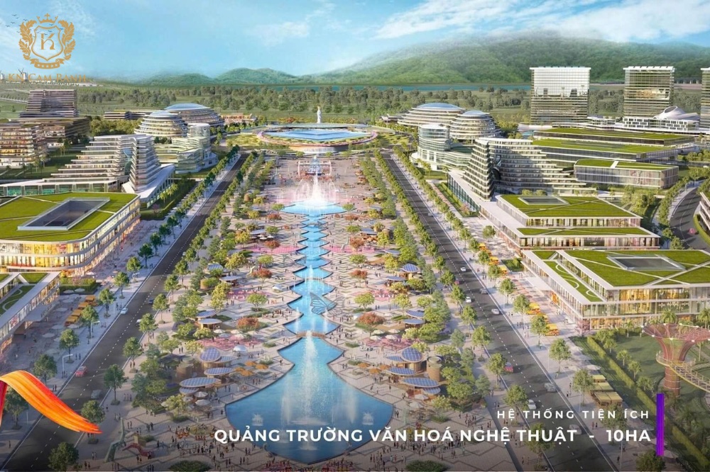 quảng trường văn hóa nghê thuật caraworld cam ranh